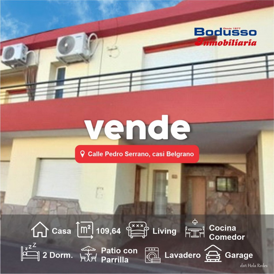 CASA EN VENTA, CALLE PEDRO SERRANO