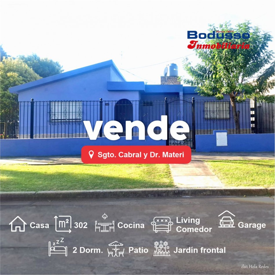 CASA EN VENTA, CALLE SGTO. CABRAL Y MATERI, DIAMANTE