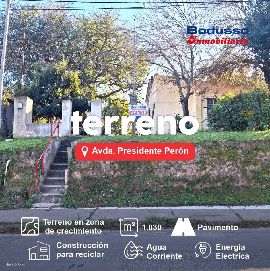Terreno de amplias dimensiones