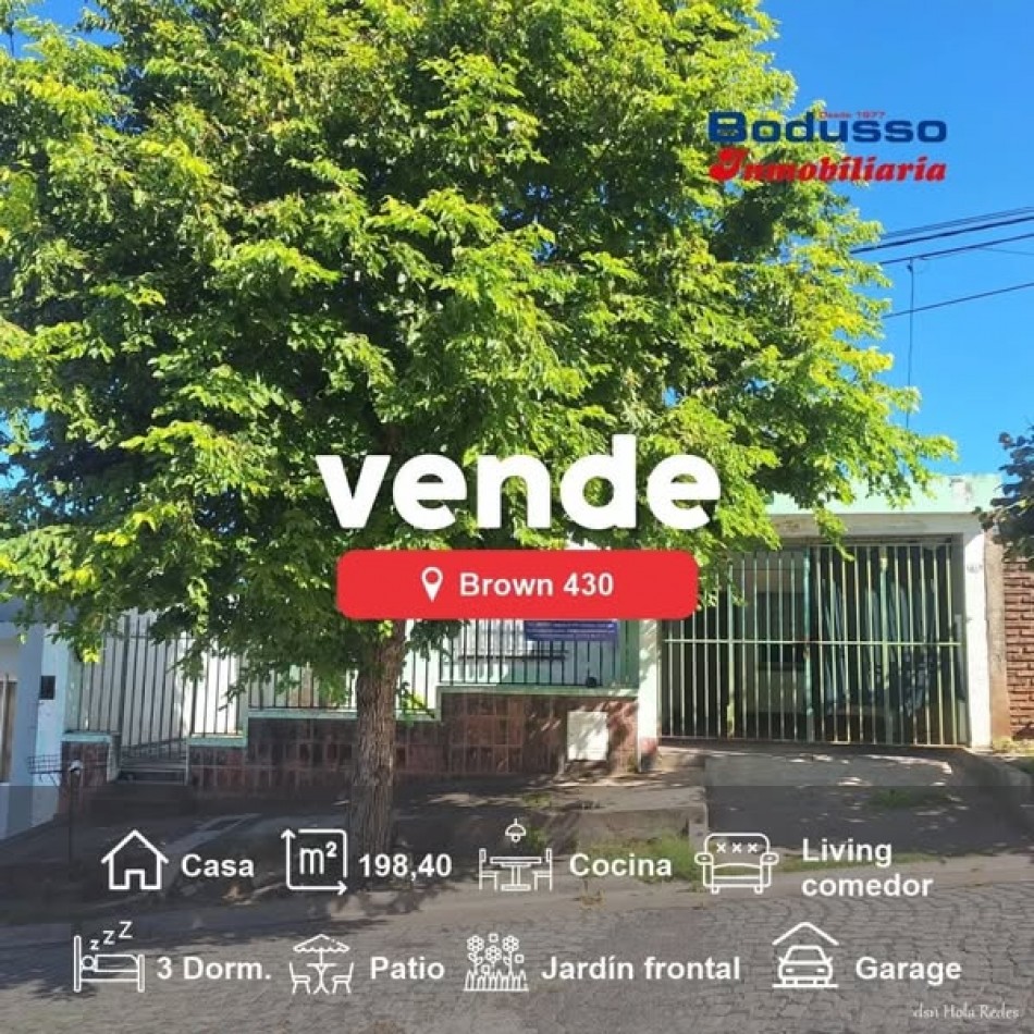 CASA EN VENTA, BROWN 430