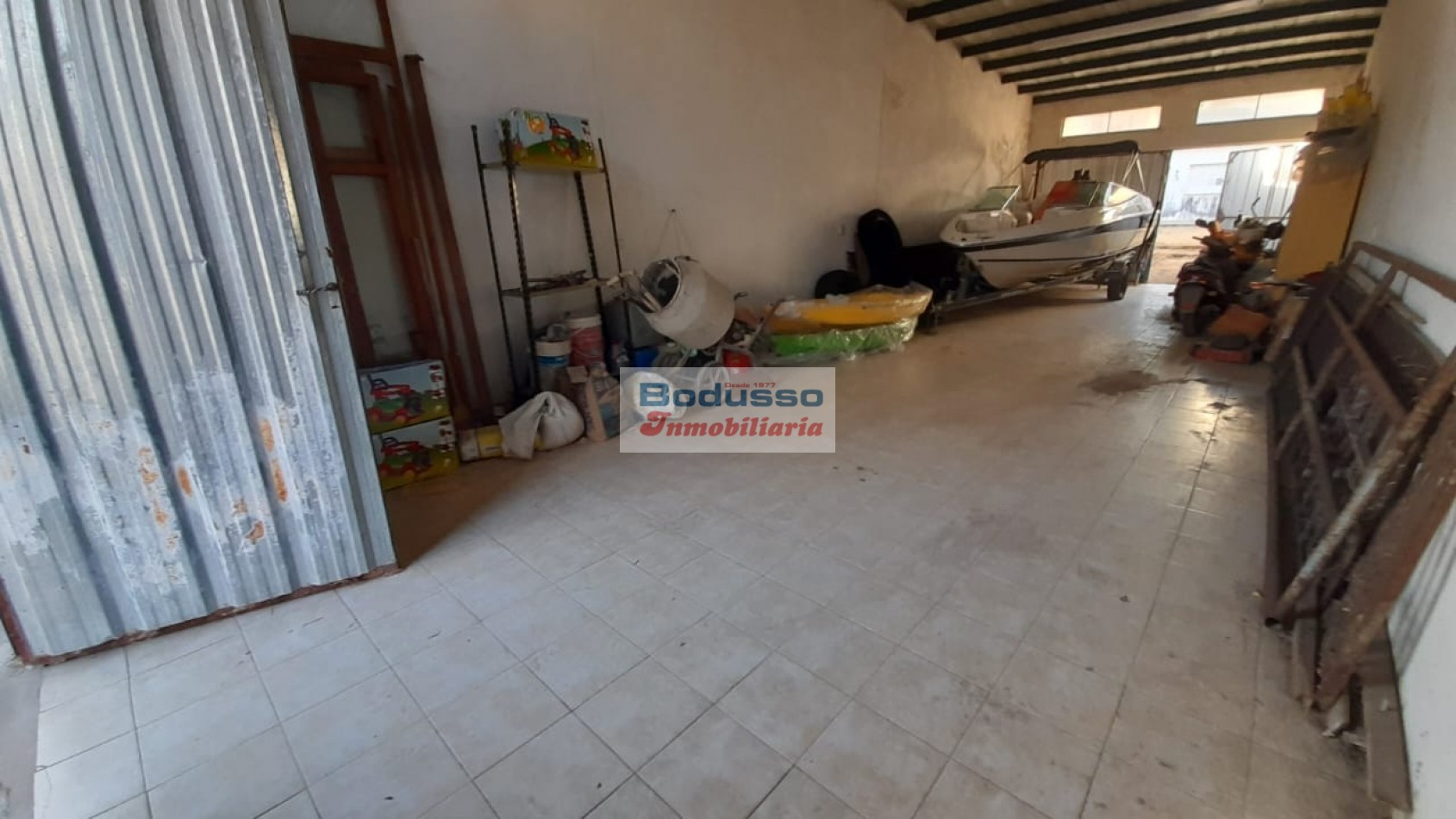 GALPON + QUINCHO + PATIO EN VENTA , CALLE HIPOLITO IRIGOYEN CASI ESQUINA ALEM