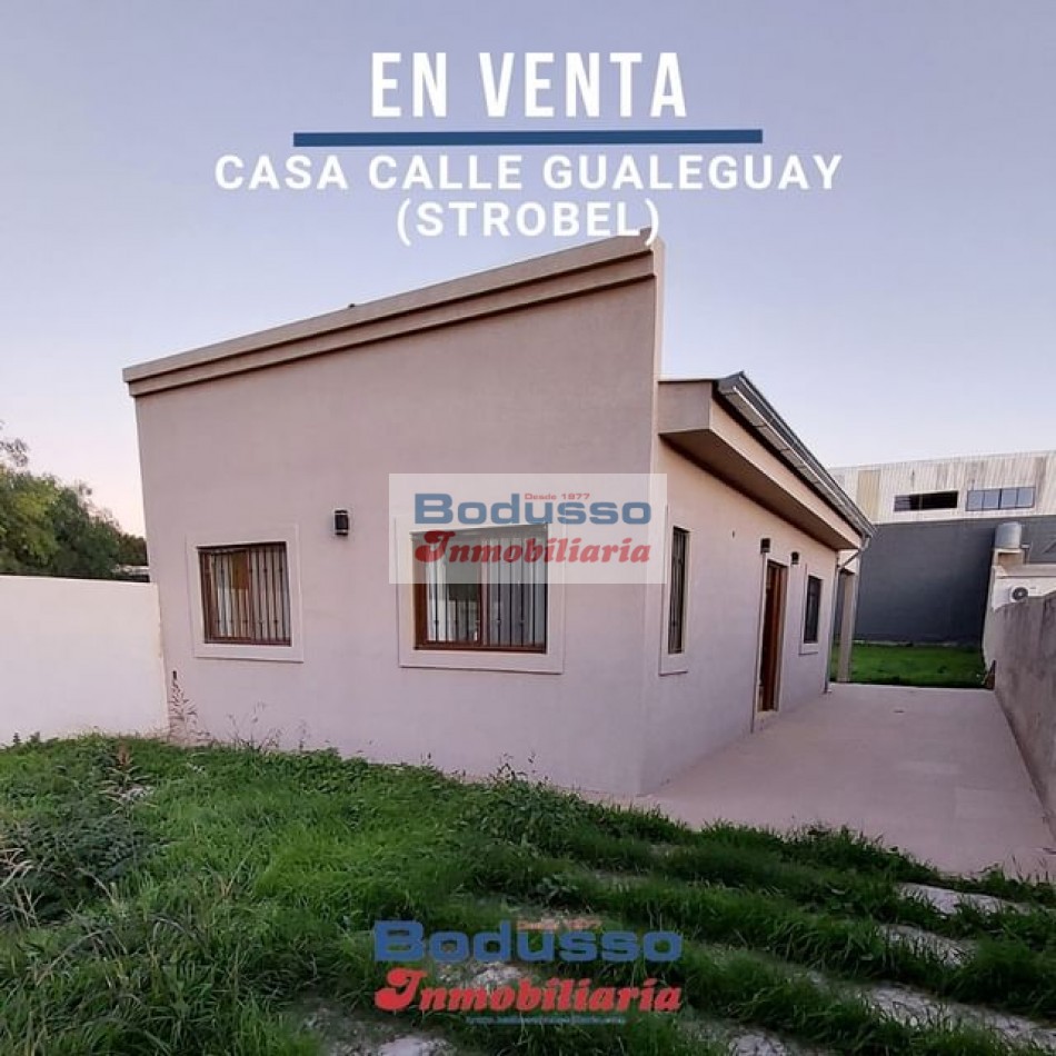 CASA EN VENTA, Calle GUALEGUAY, STROBEL