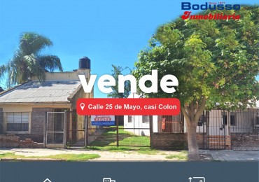 CONJUNTO HABITACIONAL , CALLE 25 DE MAYO CASI COLON DE DIAMANTE