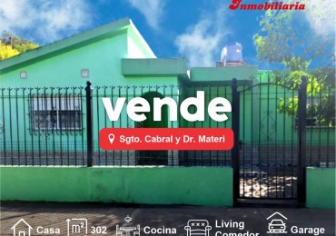 CASA EN VENTA, CALLE SGTO. CABRAL Y MATERI, DIAMANTE