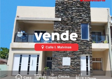 DEPARTAMENTO NUEVO EN VENTA, CALLE MALVINAS. DIAMANTE