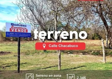 TERRENO EN VENTA, CALLE CHACABUCO.