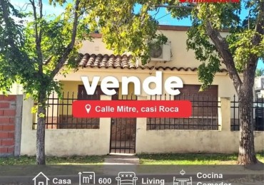 CASA EN VENTA, CALLE MITRE, CASI ROCA. DIAMANTE