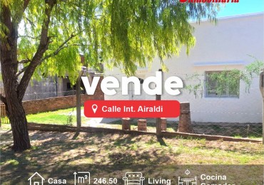 CASA EN VENTA, INT. AIRALDI, ENTRE 3 DE FEBRERO Y MORENO
