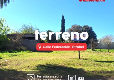 TERRENO EN VENTA, STROBEL