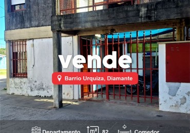 DEPARTAMENTO EN VENTA, BARRIO URQUIZA. DIAMANTE